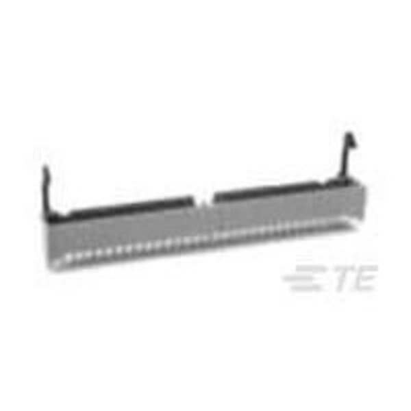 Board Connector, 34 Contact(S), 2 Row(S), Male, Straight, Solder Terminal, Te Connectivity, Mfr#: 3-1437064-9